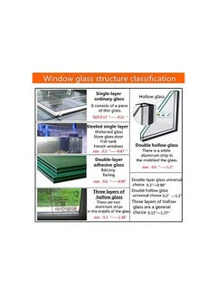 GNAFOTU New Updated Magnetic Window Cleaner Double Sided, Outside Window Cleaner Tool, Glass Thickness: 0.1-0.4In  - Image 5