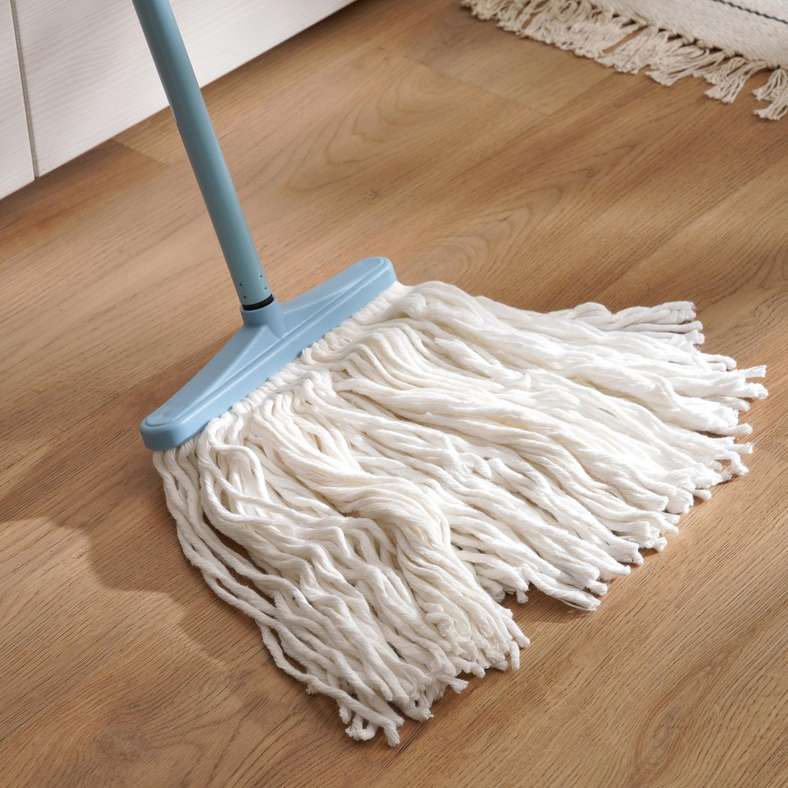 Pan Home Alen Cleaning Mop With Handle 152x24cm - White - 263SAE9900053 - Image 2