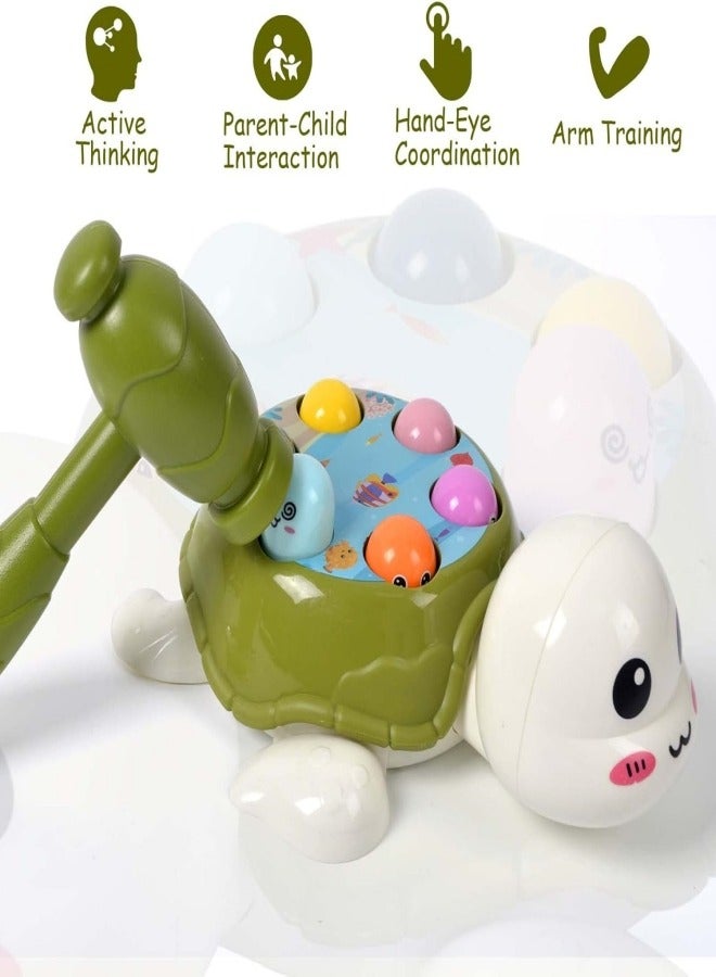VarietyVoyageD Hammering and Pounding Toy,Toys for 3 4 5 6 Year Old Boys,Baby Interactive Toys Toddler Activities Games with 2 Hammer,Learning,Active,Early Educational Toy,Gift for Boys Girls Toddlers  - Image 3