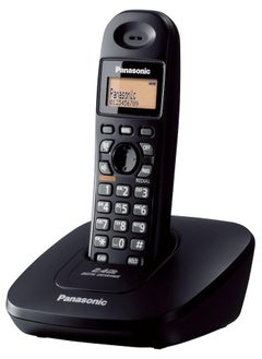 Panasonic Single Line 2.4GHz KX-TG3611SX Digital Cordless Telephone - Black  - Image 1