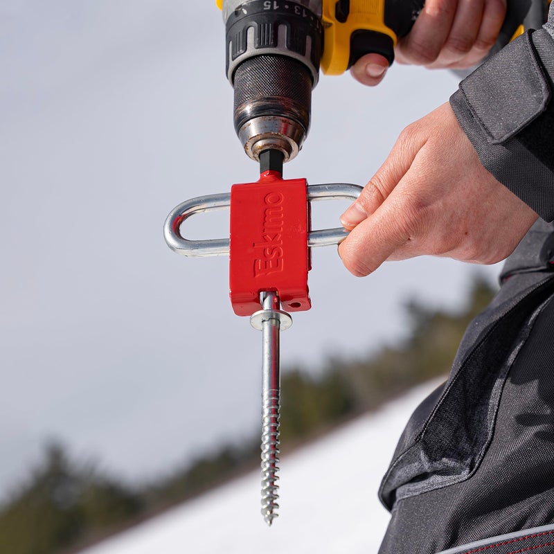 EskimoÂ® 43416 Anchor Install Adapter, Shelters, Red - Image 2