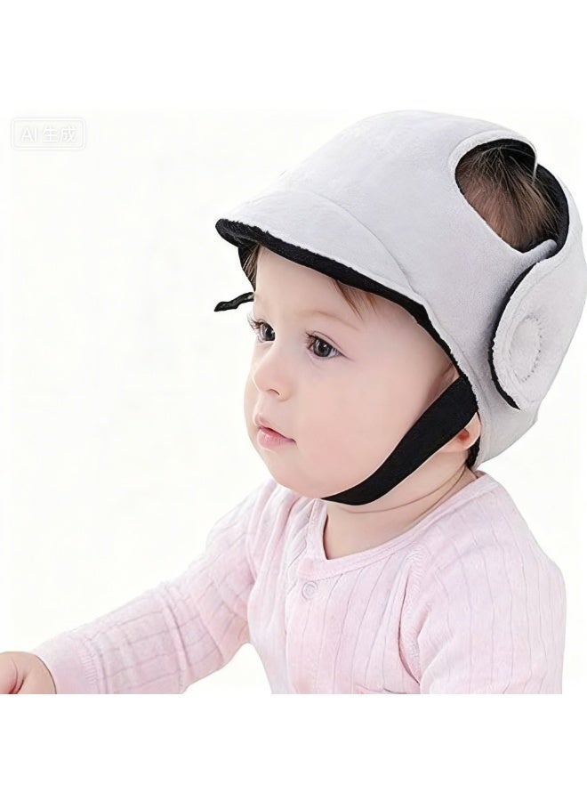 Infant Baby Safety Helmet, Baby Cap, Toddler Safety Adjustable Helmet, Head Protection Hat For Infant Walking, for Running Walking Crawling Safety Helmet for Kid - Image 1