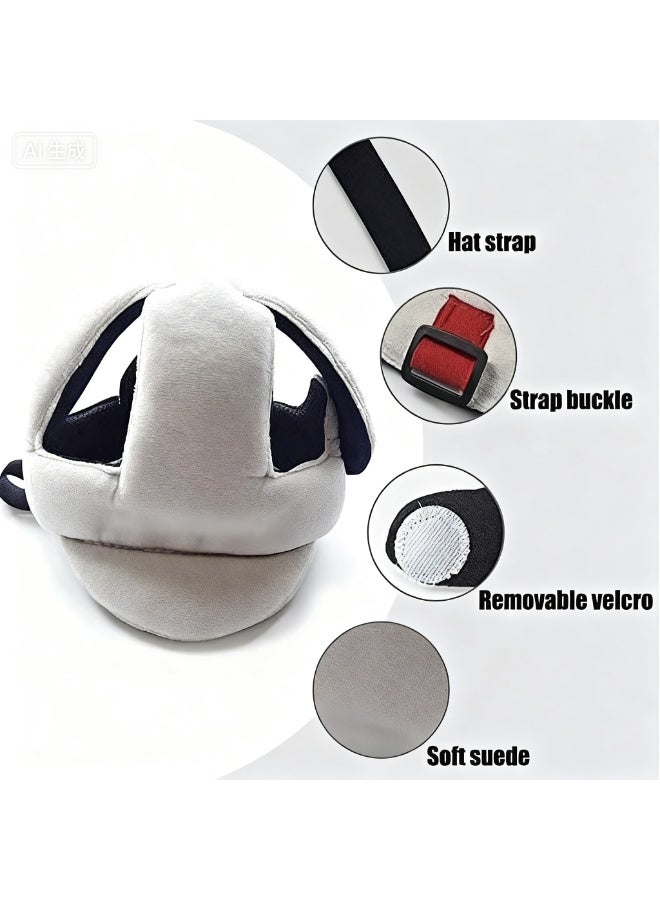Infant Baby Safety Helmet, Baby Cap, Toddler Safety Adjustable Helmet, Head Protection Hat For Infant Walking, for Running Walking Crawling Safety Helmet for Kid - Image 5