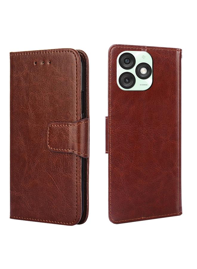 S-TOP Case For Itel A50 4G Crystal Texture Leather Phone Case - Image 1