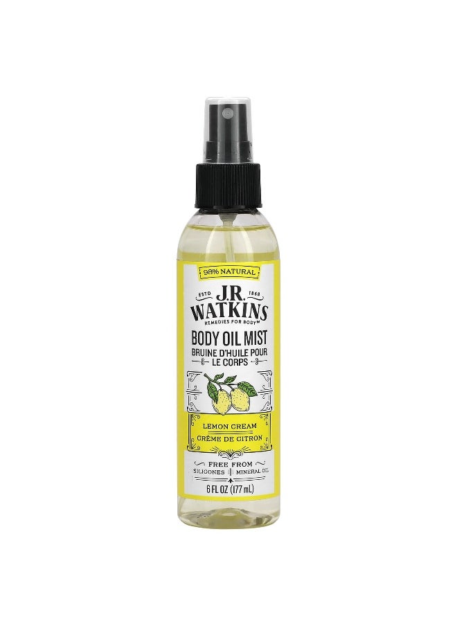 J.R.WATKINS J R Watkins, Body Oil Mist, Lemon Cream, 6 fl oz (177 ml)  - Image 1