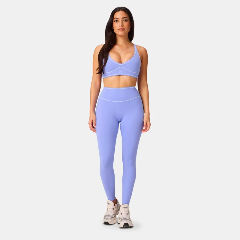 Fabletics Blue Women's No-Bounce High-Support Training Sports Bra for Women | Best Price UAE