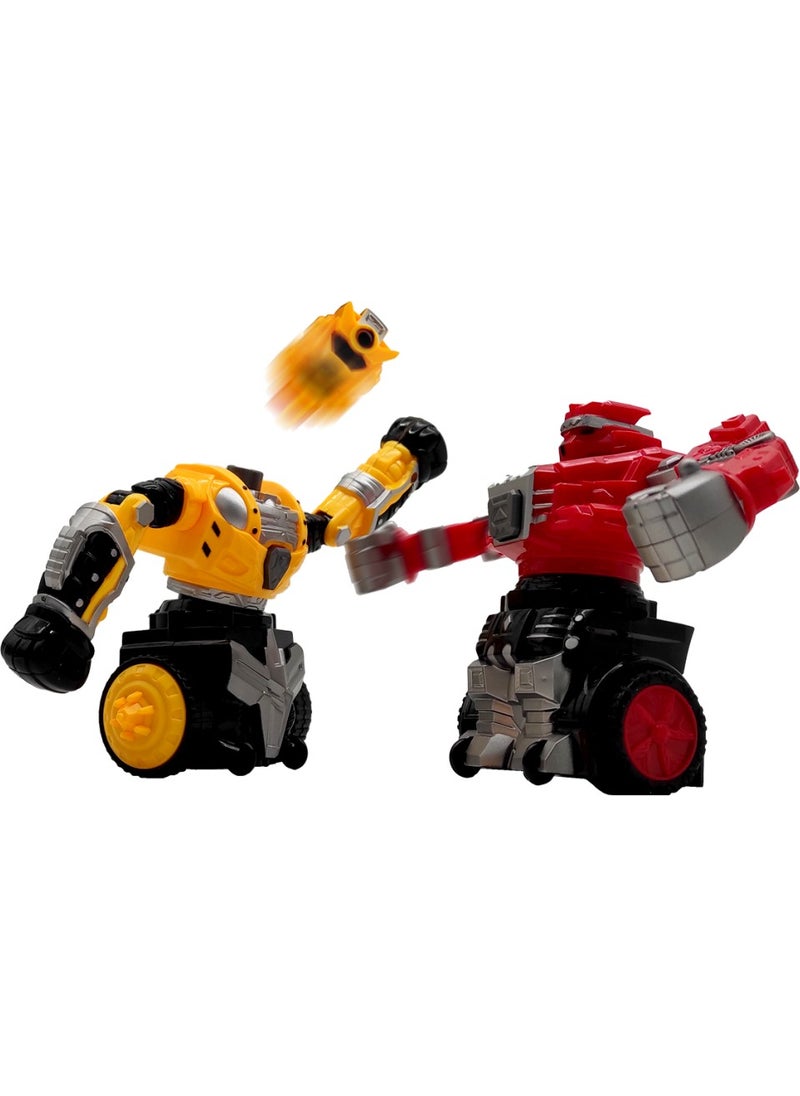 BIRLIK OYUNCAK - Farbu Fighting Boxer Robots Red KLX700-17A - Image 1