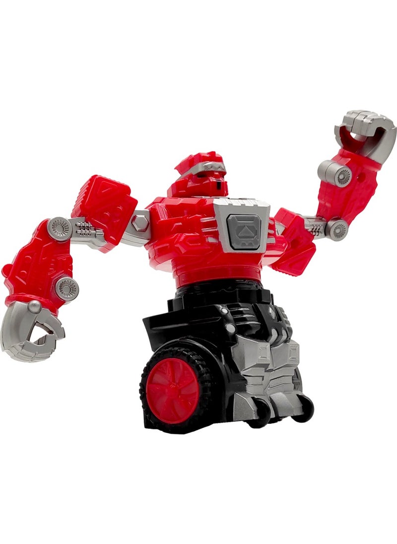 BIRLIK OYUNCAK - Farbu Fighting Boxer Robots Red KLX700-17A - Image 1