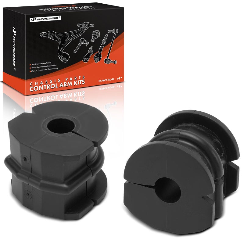 APremium 2 x Rear To Frame Sway Bar Bushing Kit Compatible with Nissan Altima 2008 2009 2010 2011 2012 2013
