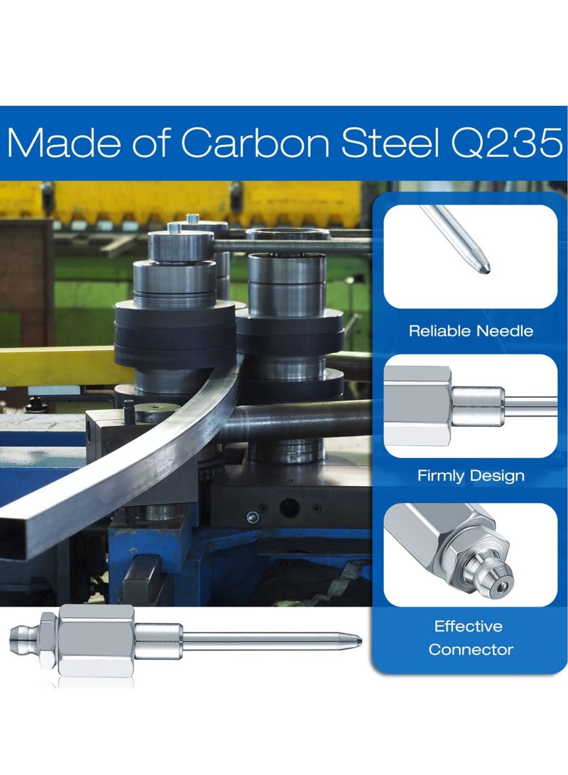 Zikra Grease Needle Nozzle with Hardened Steel Tips, Narrow Needle Grease Dispenser, Grease Gun Fittings Adapter with 1/8 inch NPT Threads (1 Pack) - Image 5