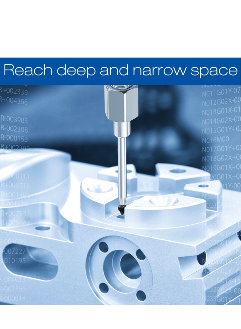 Zikra Grease Needle Nozzle with Hardened Steel Tips, Narrow Needle Grease Dispenser, Grease Gun Fittings Adapter with 1/8 inch NPT Threads (1 Pack) - Image 2