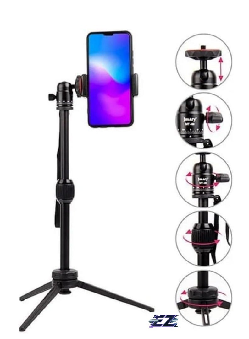 ELTRAZONE Table Tripod Stand – Lightweight Aluminum, 39.5cm Max Height, 3kg Load Capacity, Mobile & Camera  - Image 1