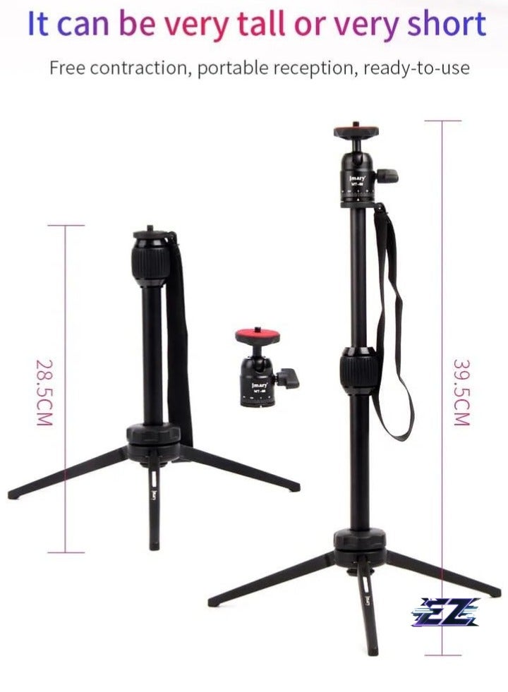 ELTRAZONE Table Tripod Stand – Lightweight Aluminum, 39.5cm Max Height, 3kg Load Capacity, Mobile & Camera  - Image 2