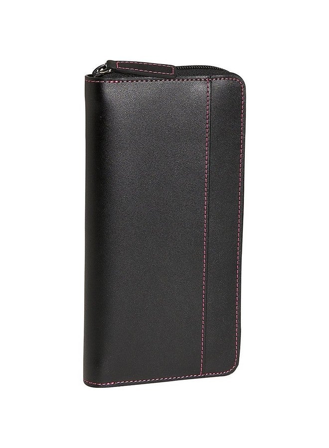 Royce Leather Ladies' Fan Wallet - Image 2