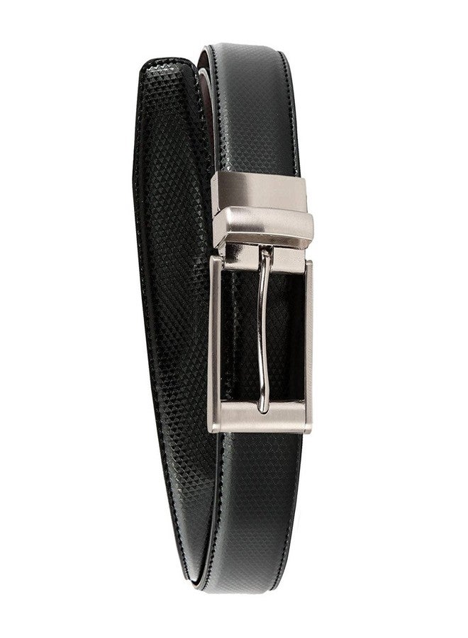 SIO™ Mens Reversible PU-Leather Formal Black/Brown Belt For Men(Color-Black/Brown || Length-46 inches - Image 2
