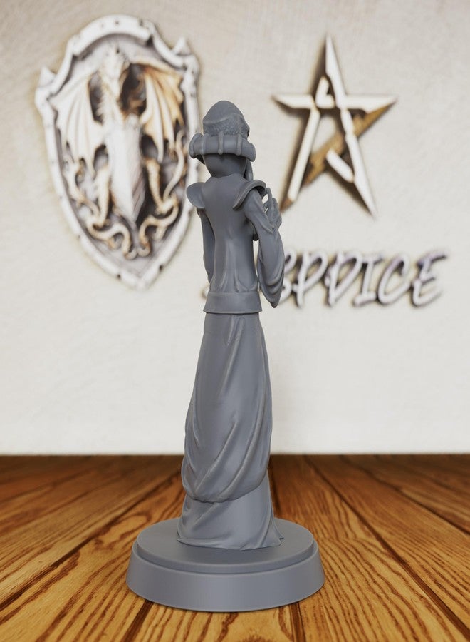 AUSPDICE Mindflayer Monster Tabletop Unpainted Miniature, DND Minis for Dungeons and Dragons,TTRPG Game Accessory, Fantasy Role Playing Figurine, Great for Psionic Encounters & Horror Scenarios- AS234 - Image 3