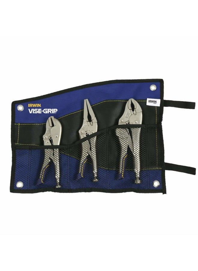 IRWIN VISE-GRIP Locking Pliers, Fast Release Kit, 3-Piece (IRHT82591) - Image 1