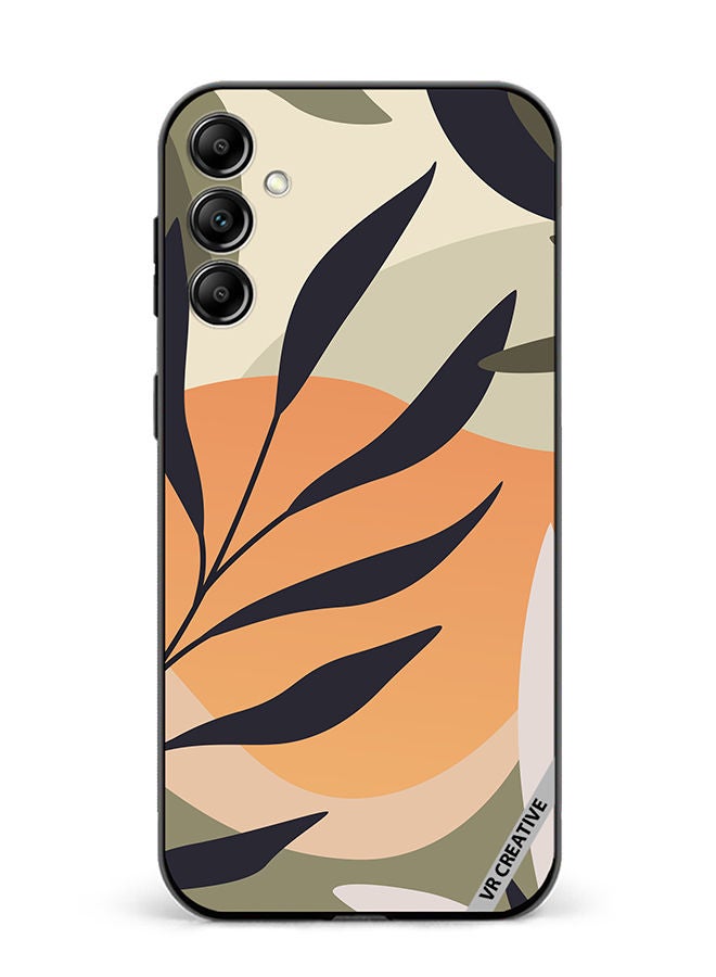 VR CREATIVE Protective Case Cover For Samsung Galaxy M14 Leaf Tropical Design Multicolour - Image 1