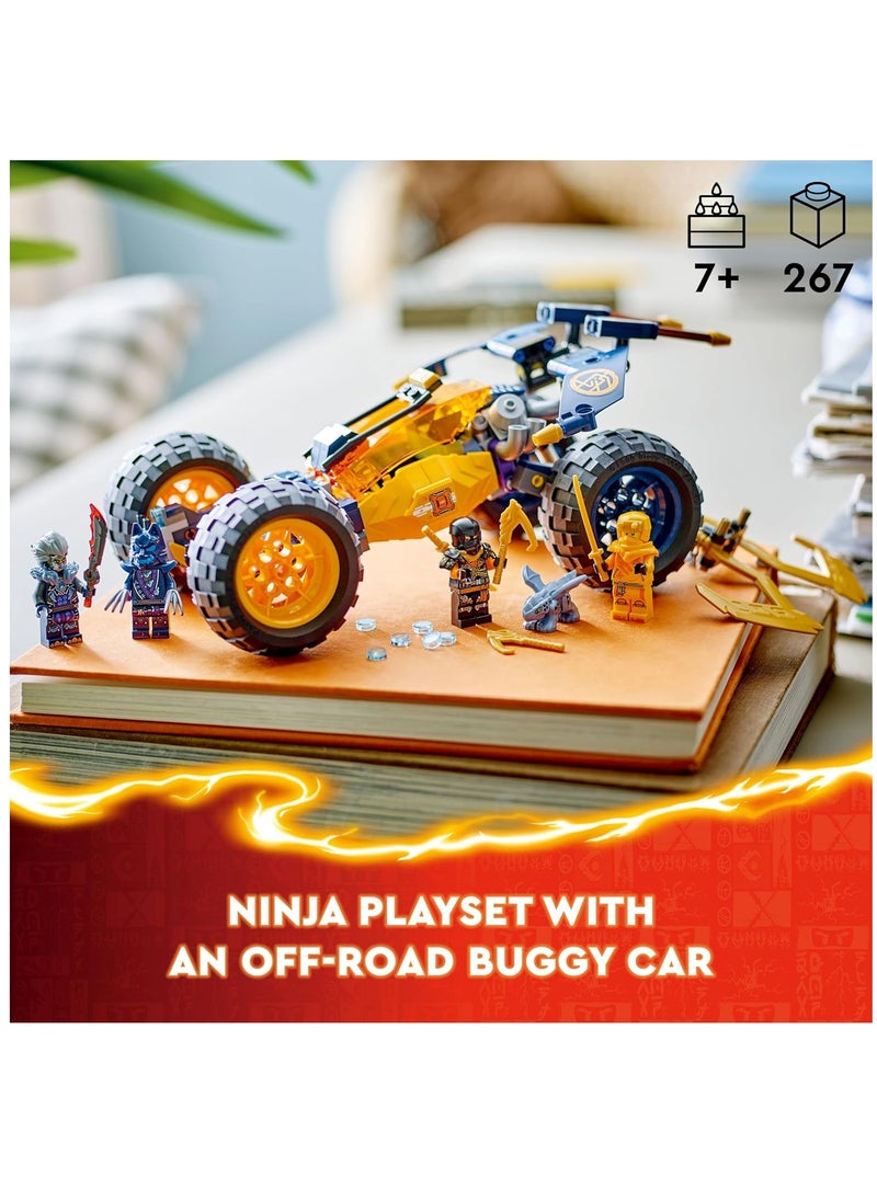 LEGO LEGO Ninjago Arin's Ninja Off-Road Buggy Car 71811 Building Blocks Toy Car Set (267 Pieces)  - Image 3