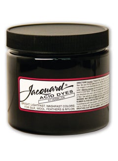 Jacquard Acid Dye Vermillion 8 Oz Net Wt Acid Dye For Wool Silk Feathers And Nylons Brilliant Colorfast And Highly Concentrated  - Image 1