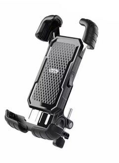 GO-DES Universal Shockproof Bicycle & Motorcycle Phone Holder with Corner Guard – GD-HD694 | 360° Rotation, Strong Grip, Airbag Protection | Fits 4.7"-7.0" Smartphones | Ideal for Cycling, Motorbikes, Strollers & More  - Image 3