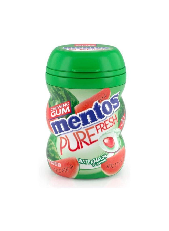 علكة طازجة خالية من السكر بنكهة البطيخ -