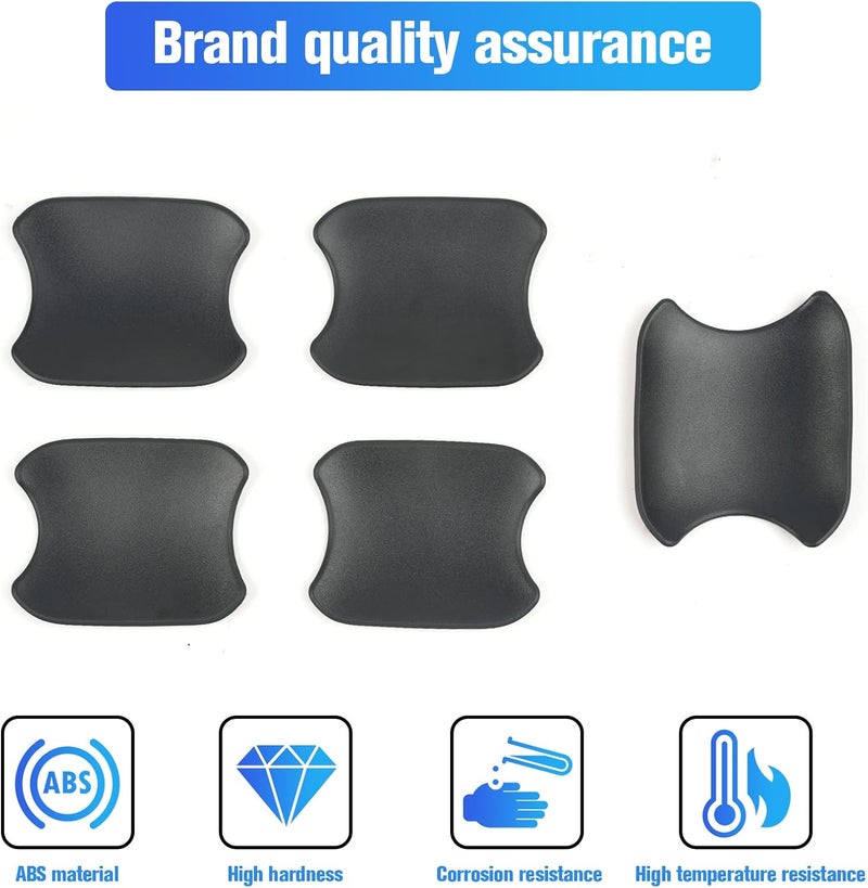 LitMiRaCle Car Door Bowl Scratch Protector for Ford Bronco, Exterior Door Handle Bowl Cover Protection Trim Accessories Compatible with Ford Bronco 2021 2022 2023 4 Doors, ABS Plastic Modern color selections - Image 5