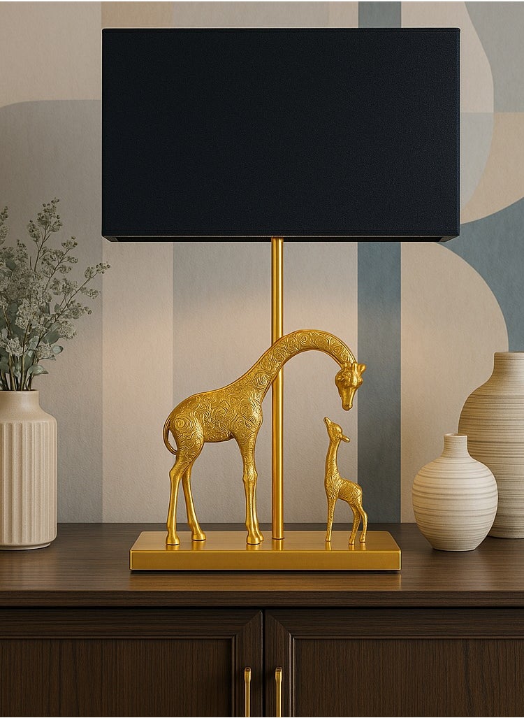 Roza lighting - Golden Giraffe Table Lamp - Image 1