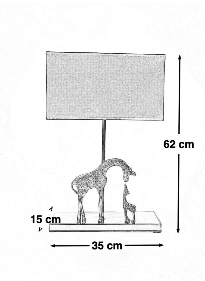 Roza lighting - Golden Giraffe Table Lamp - Image 1