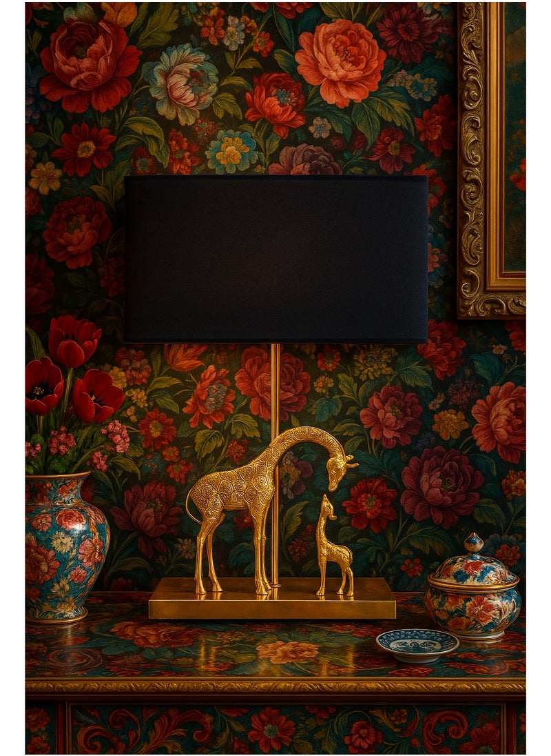 Roza lighting - Golden Giraffe Table Lamp - Image 1