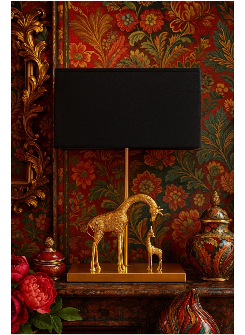 Roza lighting - Golden Giraffe Table Lamp - Image 1
