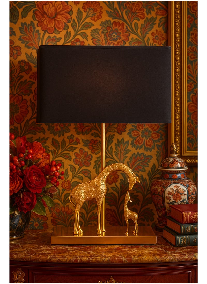 Roza lighting - Golden Giraffe Table Lamp - Image 1