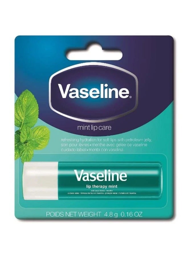 Vaseline Lip Balm Mint, 4.8g