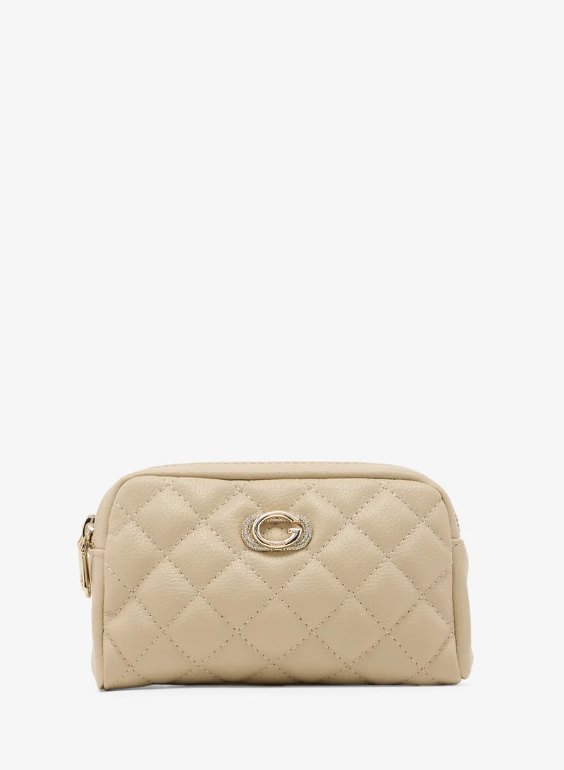 GUESS Logo Cosmetic Bag