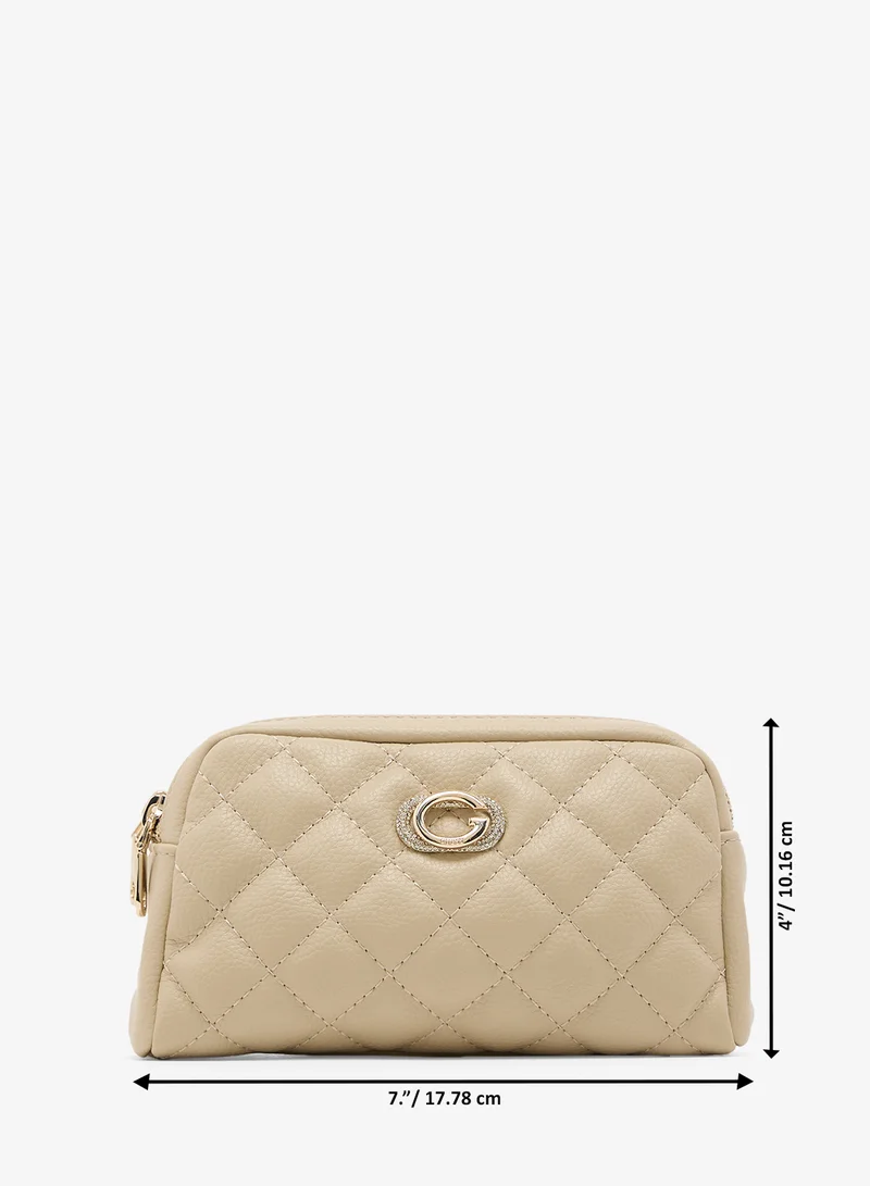 GUESS Logo Cosmetic Bag