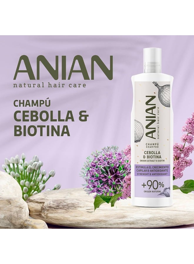 انيان شامبو أنيان بخلاصة البصل والبيوتين 400 مل - Image 2