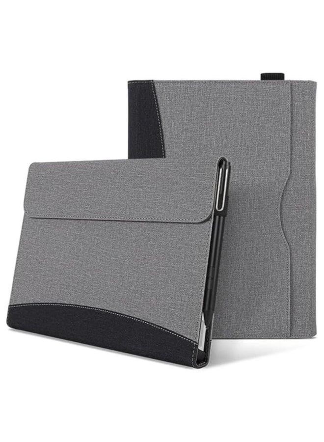 Case Compatible with Microsoft Surface Pro 11 (2024) 13-inch Tablet, Sleeve Pouch Cover for Stand PU Leather  - Image 1