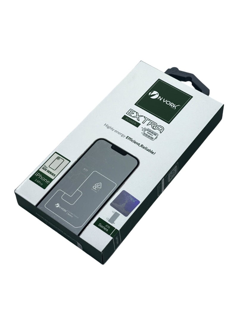 NYORK Extra Power Battery For iPhone 14 Pro 3400 mAh - Image 1