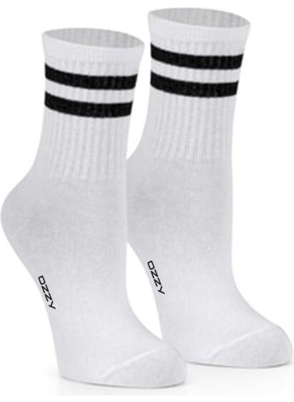 Women's 6-Piece Mixed Color Striped College Tennis Socks - Mixed - pzsku/Z0E3FD2D22CA738DD5282Z/45/_/1728060449/63b243c6-630f-408d-ae22-ba02054e5c2a