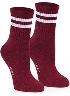 Ozzy Socks Women's 6-Piece Mixed Color Striped College Tennis Socks  - Image 5