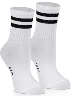 Ozzy Socks Women's 6-Piece Mixed Color Striped College Tennis Socks  - Image 3