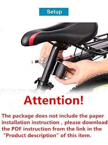 ZIGLY Bicycle Aluminum Adjustable Cargo Racks Rear Pannier Rack Mountain Carrier Rear Seat (Black) - Image 4