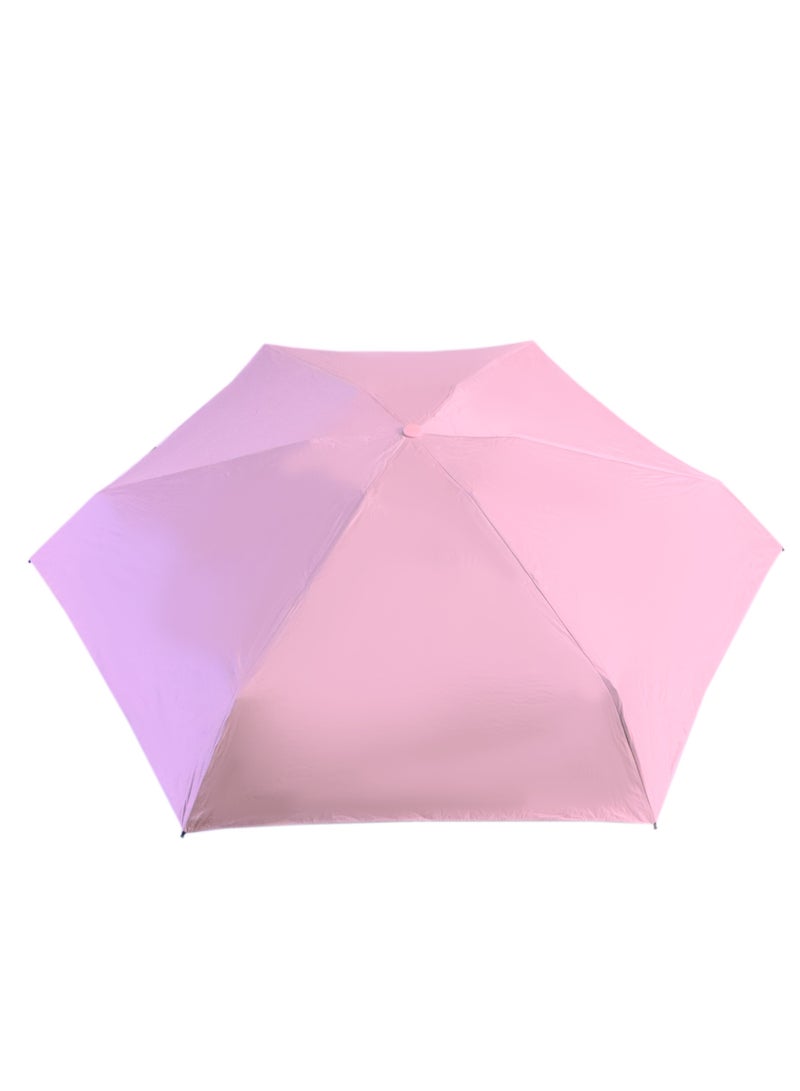 بيج ديزاين مظلة بيج ديزاين مودز أب الوردية الصغيرة، فتح وإغلاق يدوي، مقاومة للرياح، حجم صغير، تصميم أنيق - Image 2