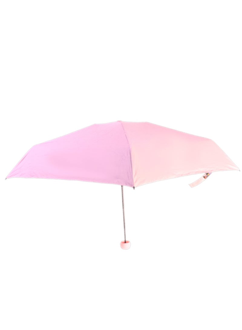 بيج ديزاين مظلة بيج ديزاين مودز أب الوردية الصغيرة، فتح وإغلاق يدوي، مقاومة للرياح، حجم صغير، تصميم أنيق - Image 1