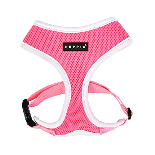 Puppia Soft Harness II Pink S - Image 1