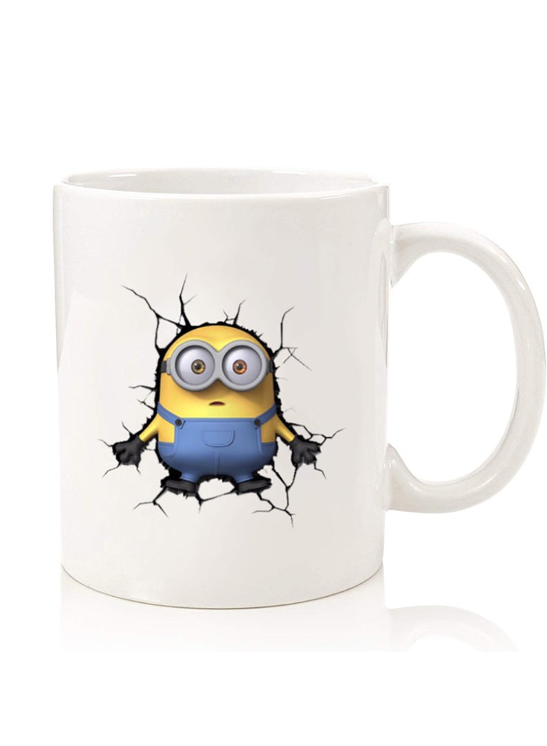 Theodor Premium Quality Two Sided Printed Coffee Mug Tea Cup For Home Office, Kids Men Women Minions - Image 1