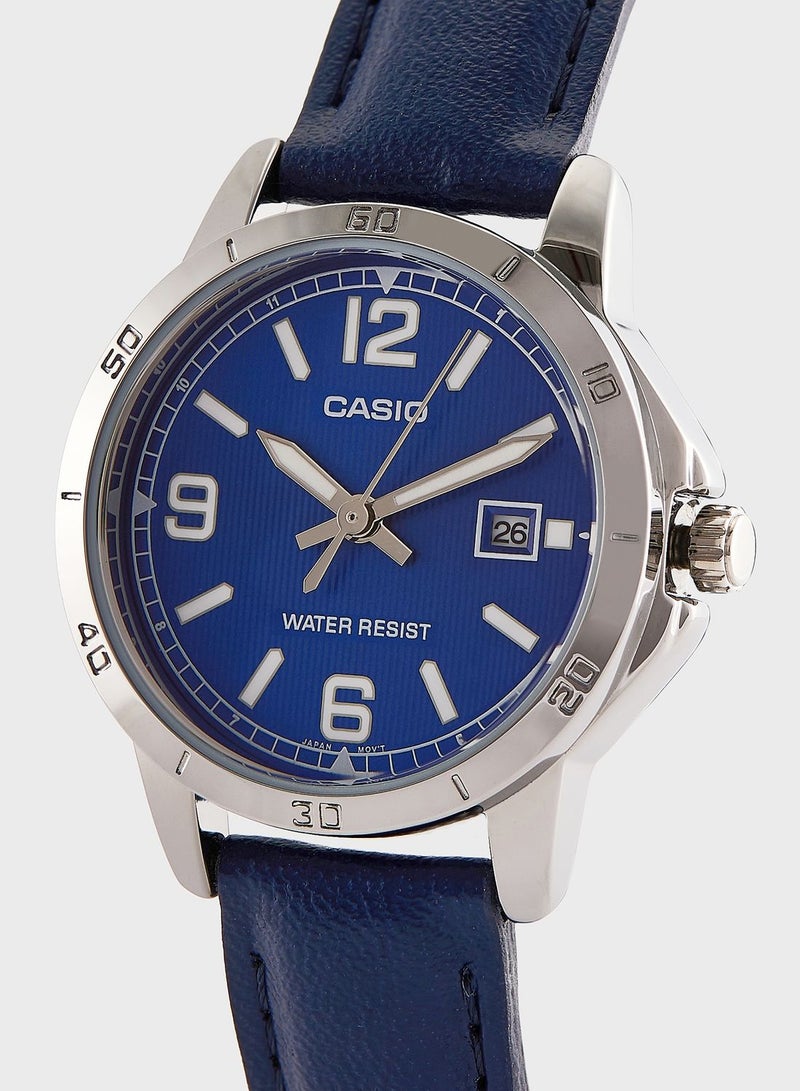 CASIO Pu Strap Analog Watch - Image 2