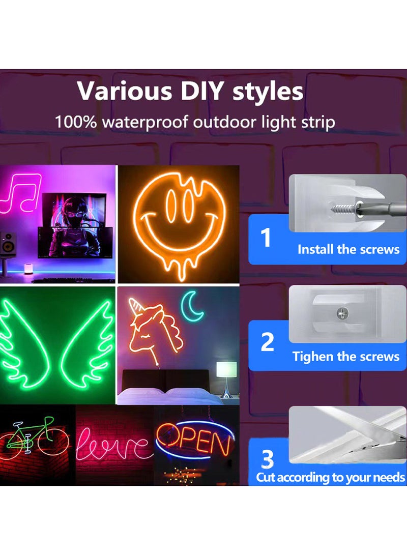 أفضل ذروة شريط إضاءة LED RGB مع جهاز تحكم عن بعد، يعمل بمنفذ USB، مقاوم للماء، مثالي للإضاءة الخلفية للتلفزيون، وغرفة الألعاب، وغرفة النوم، والديكور الداخلي - بطول 3 أمتار، متعدد الألوان، إضاءة زينة رمضان - Image 3