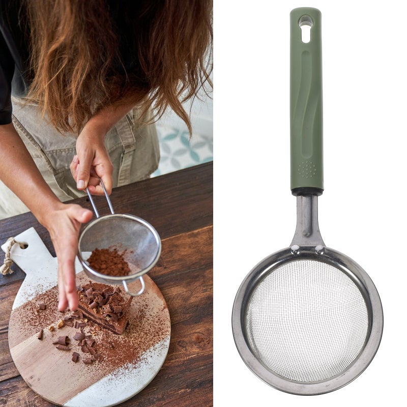 🍽️ مصفي شبكي ناعم جدا للحليب الصويا والقهوة والعصير بمقبض متين - Image 3