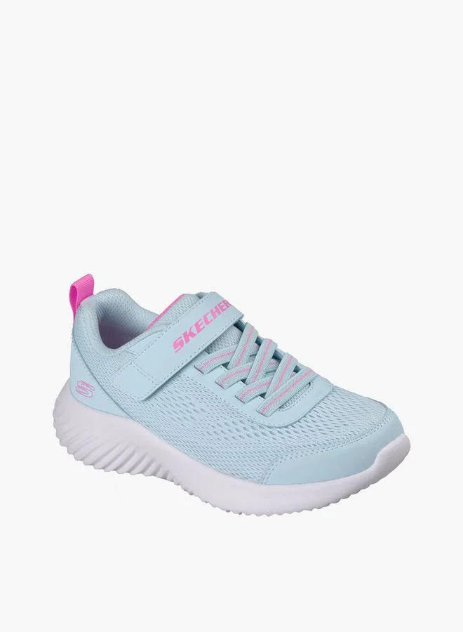 SKECHERS Girls Bounder Hook & Loop Sneakers
